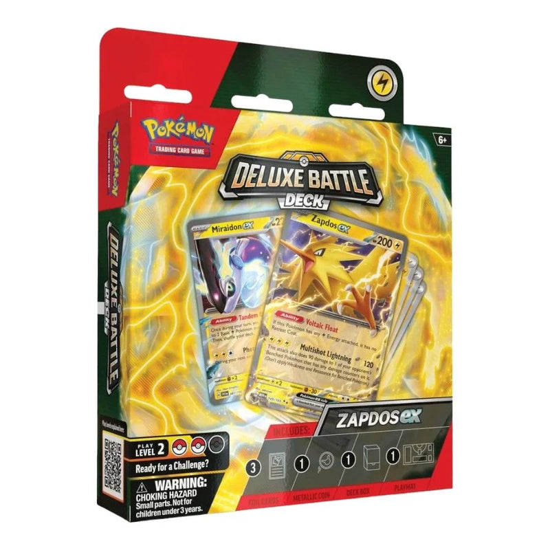 Pokemon Deluxe Battle Deck: Zapdos Ex