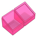 Ultimate Guard: Boulder Deck Case 100+ Clear Rhodonite