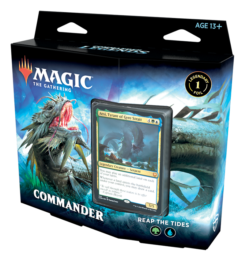 Magic Commander Legends Commander Deck - Reap The Tides