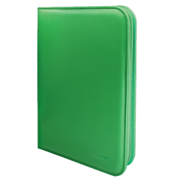 Ultra PRO Vivid 4-Pocket Zippered PRO-Binder - Green