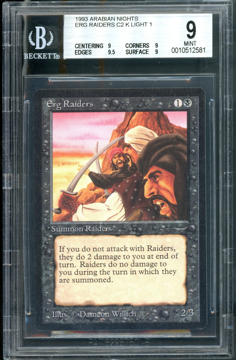 Erg Raiders BGS 9Q+ (Light) [Arabian Nights]