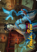 Dragonologist Art Card (6/54) [Tarkir: Dragonstorm Art Series]