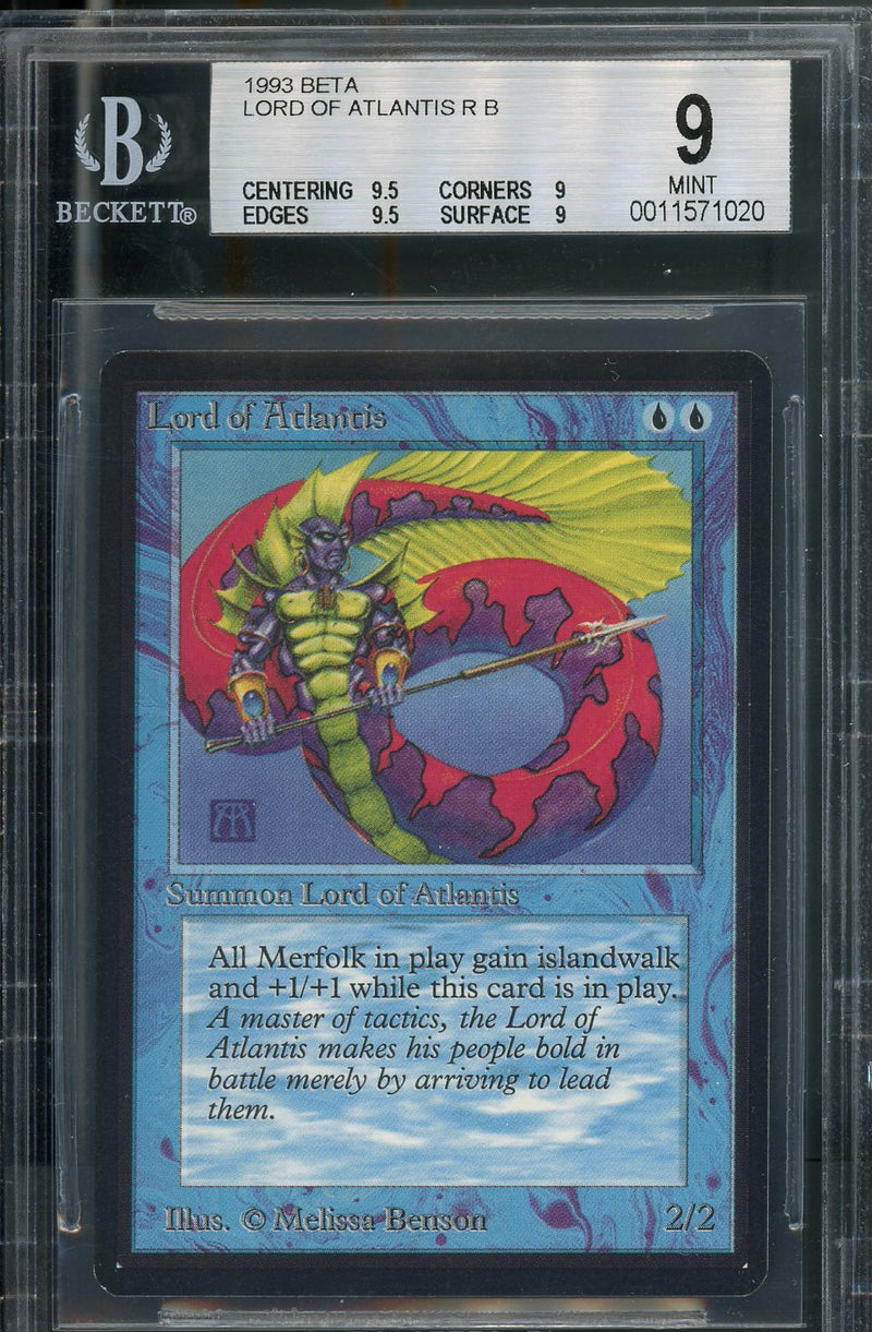 Lord of Atlantis BGS 9Q++ [Limited Edition Beta]