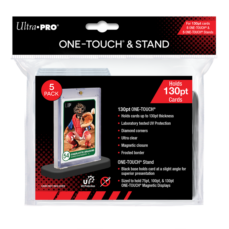 Ultra PRO 130PT UV ONE-TOUCH & Stands (5-pack)