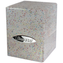 Ultra PRO Satin Cube Deck Box - Glitter Clear