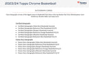 Topps Chrome Basketball 2023/24 - Value Box