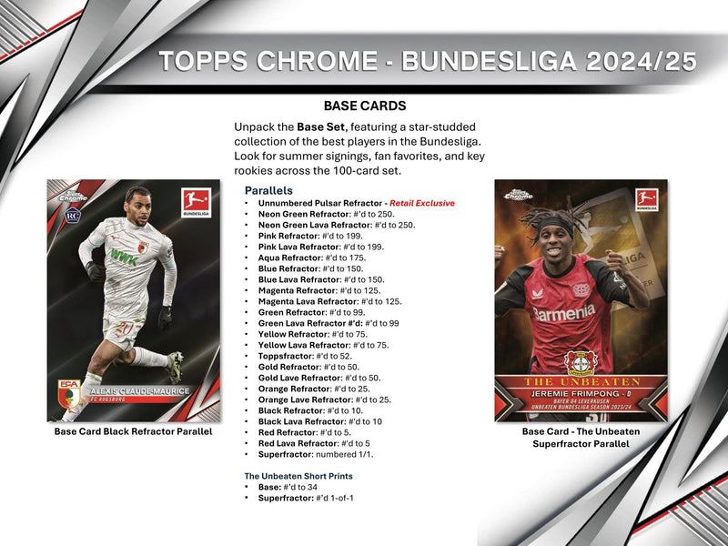 Topps Chrome Bundesliga 2024/25 - Value Box