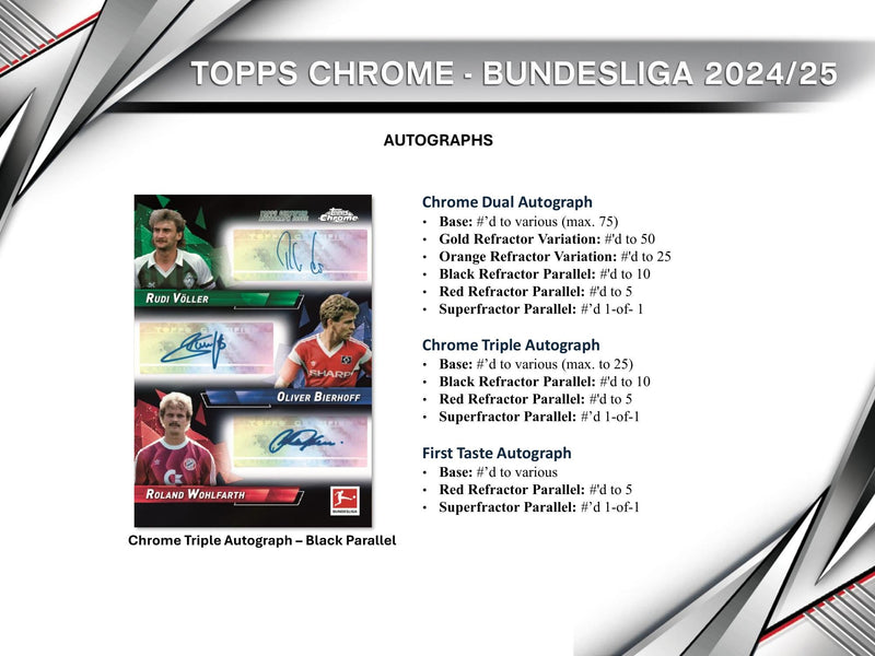 Topps Chrome Bundesliga 2024/25 - Value Box