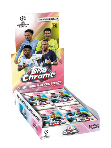 Topps Chrome UEFA Club Competitions 2021/22 - Hobby Box