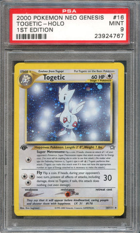 Store Pokemon 1st Edition Neo Discovery Usaring Holo PSA 9 MINT