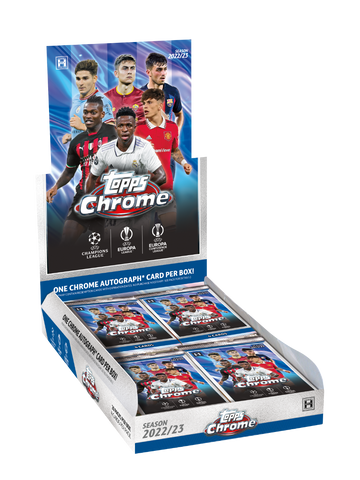 Topps Chrome UEFA Club Competitions 2022/23 - Hobby Box
