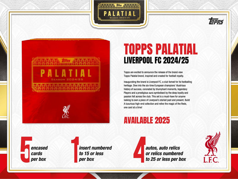 Topps Palatial Liverpool 2024/25