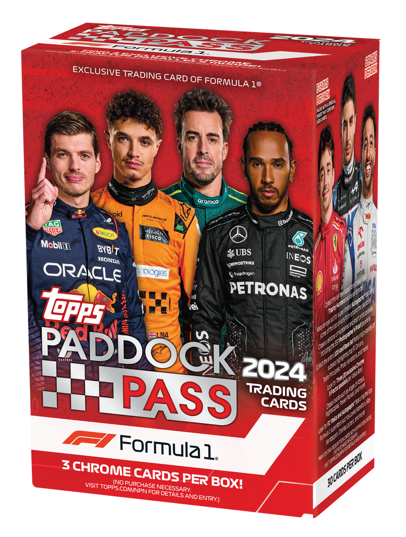 Topps Paddock Pass Formula 1 2024 - Value Box