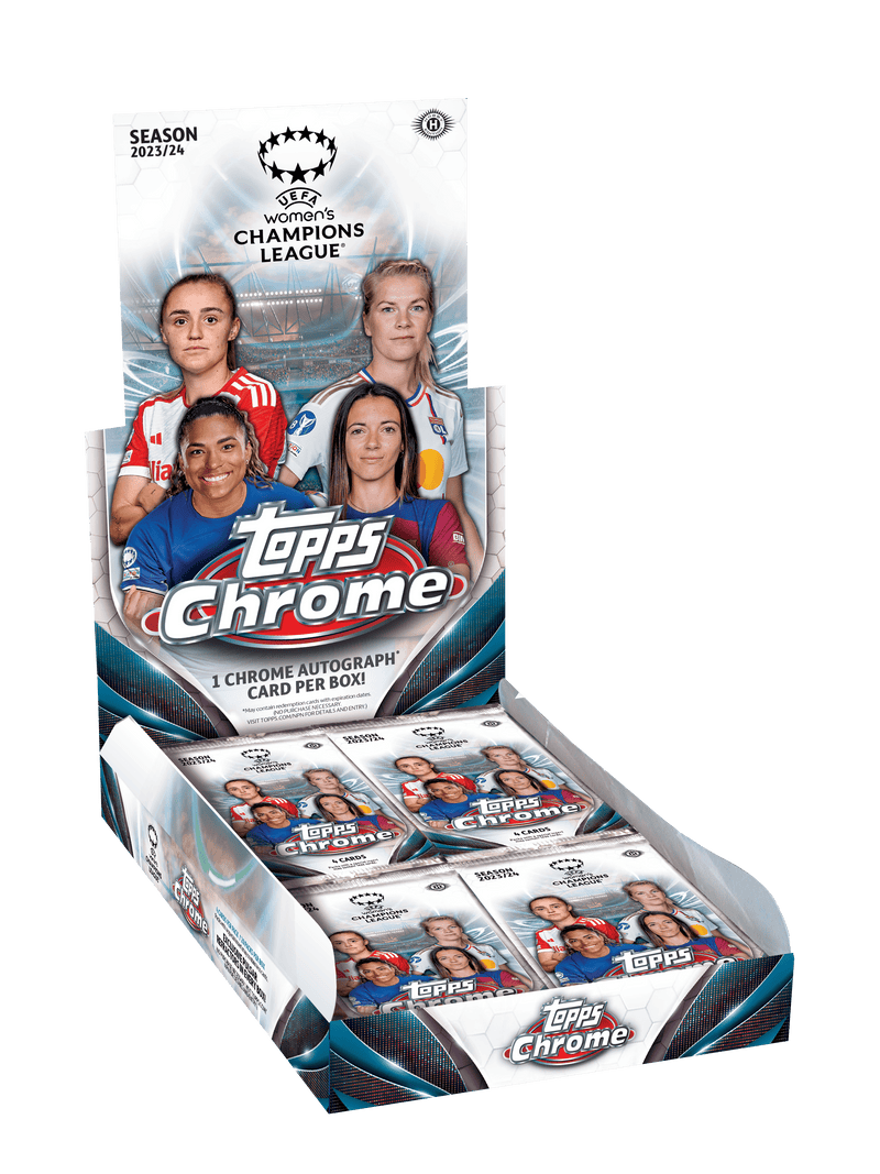 Topps Chrome UEFA Women's Champions League 2023/24 - Hobby Box