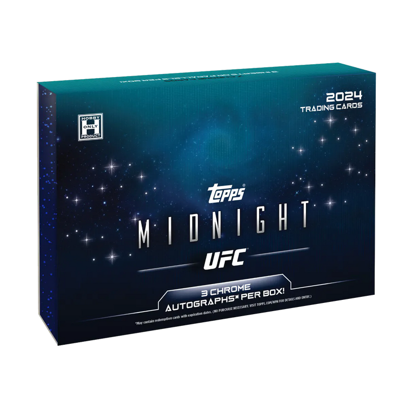 Topps Midnight Chrome UFC 2024 - Hobby Box