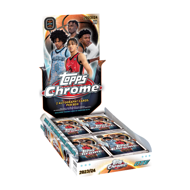 Topps Chrome Overtime Elite Basketball 2023/24 - Hobby Box