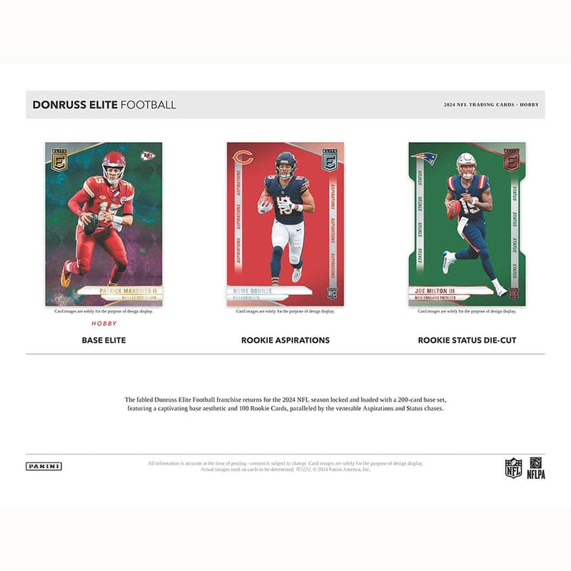 Panini Donruss Elite NFL Football 2024 - Hobby Box