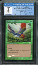 Birds of Paradise Foil CGC 6 [Seventh Edition]