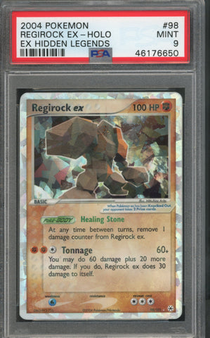 Regirock EX #97 PSA 9 [Ex Hidden Legends]