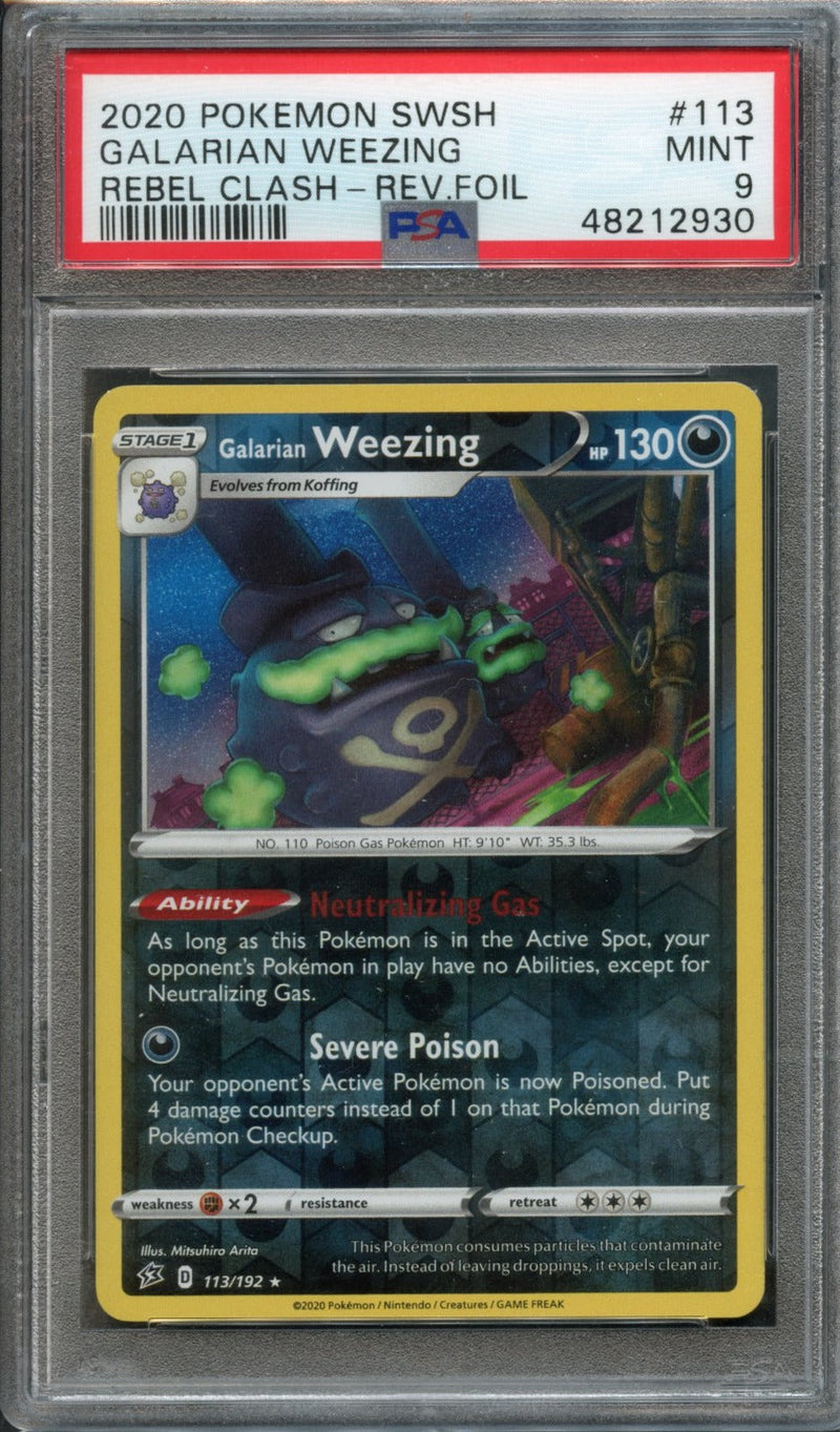 Galarian Weezing [Reverse Holo]