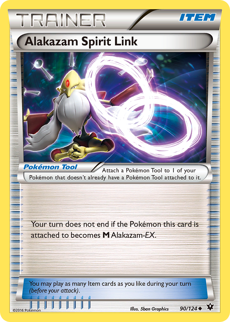 Alakazam Spirit Link (90/124) [XY: Fates Collide]