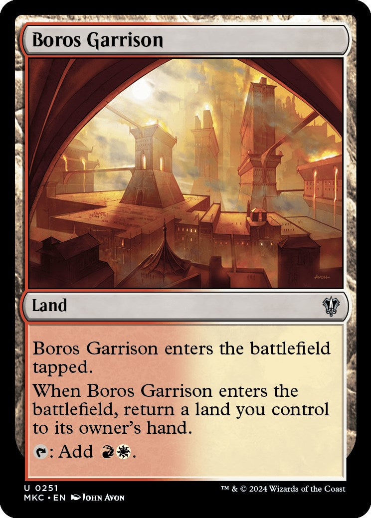 Boros Garrison [Murders at Karlov Manor Commander]