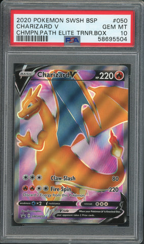 Charizard V #050 PSA 10 [Champions Path]