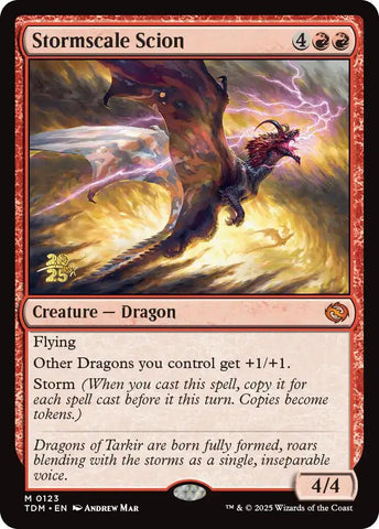 Stormscale Scion [Tarkir: Dragonstorm Prerelease Cards]