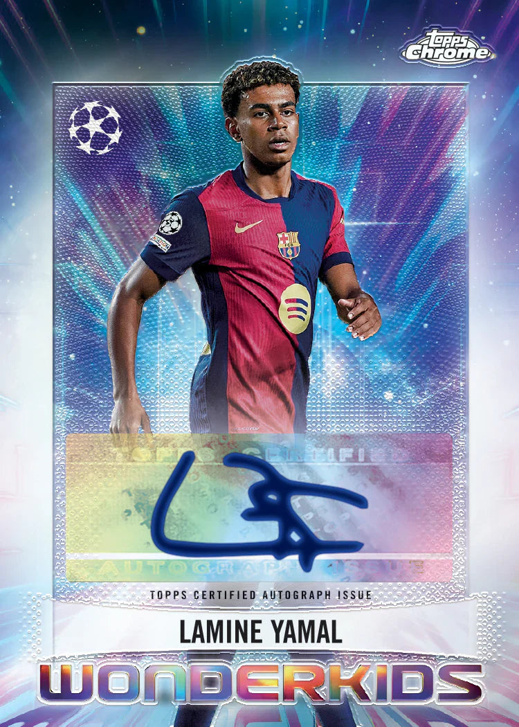 Topps Chrome UEFA Club Competitions 2024/25 - Hanger Pack