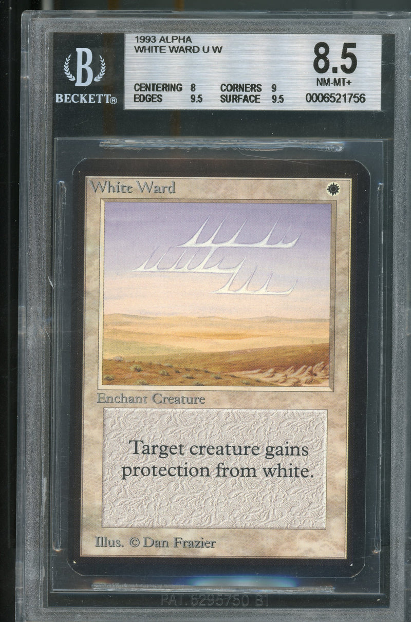 White Ward BGS 8.5B+++ [Limited Edition Alpha]