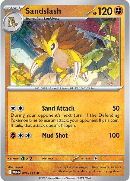 Sandslash (069/132) [Mega Evolution: Base Set]
