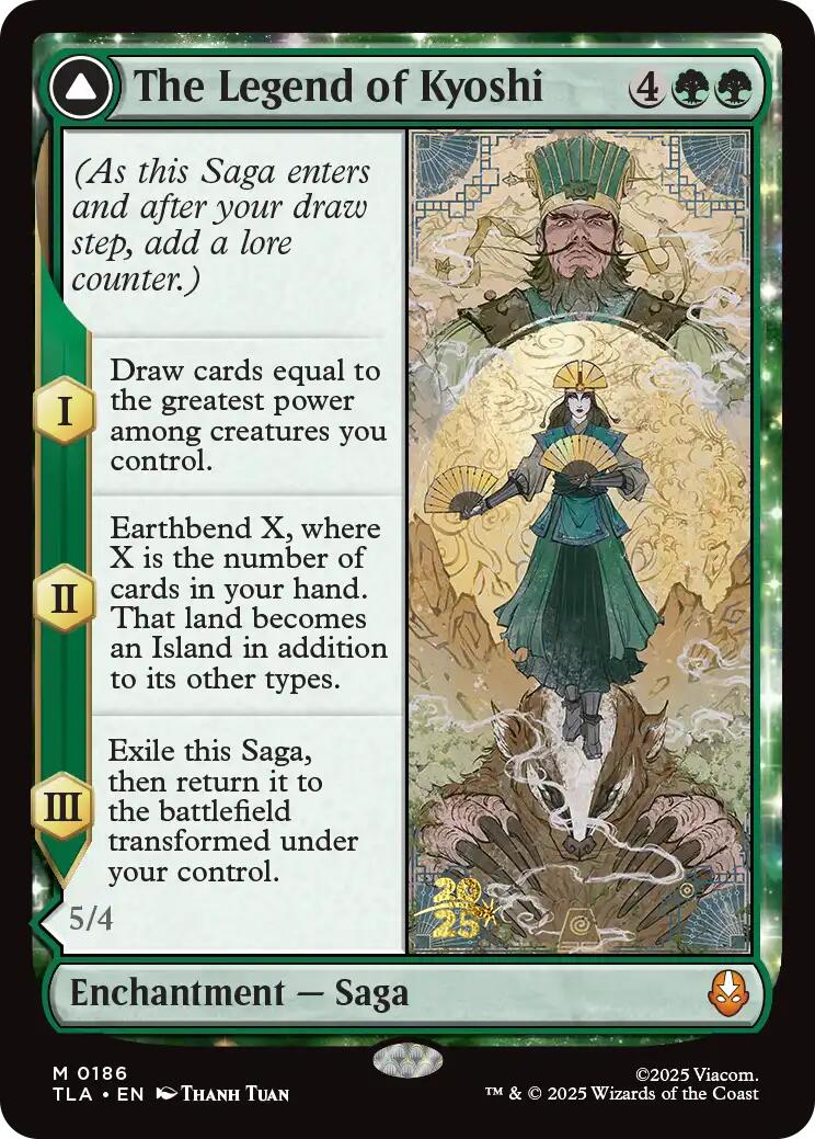 The Legend of Kyoshi [Avatar: The Last Airbender Prerelease Cards]
