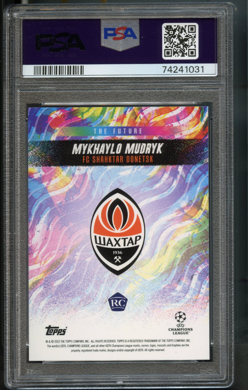 Mykhailo Mudryk Rookie PSA 10 [2022 Topps Jude Bellingham Curated]