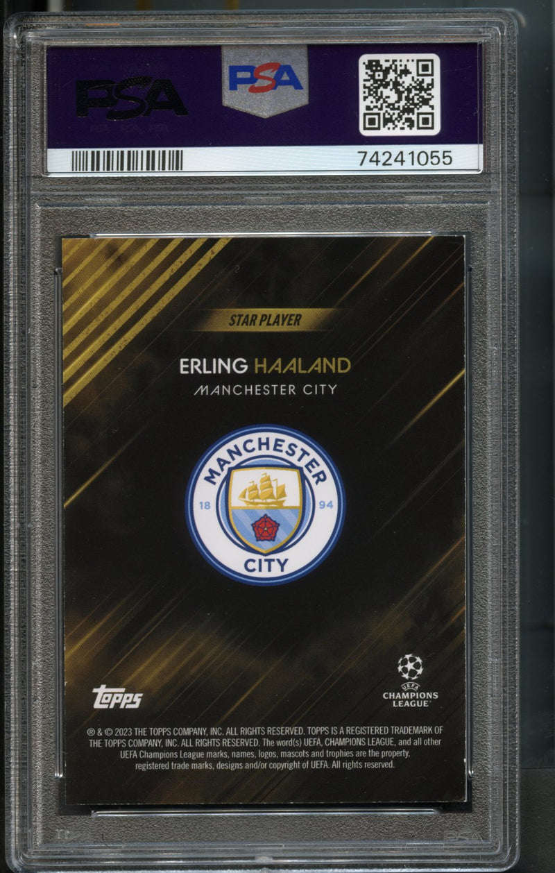 Erling Haaland PSA 10 [2023 Topps UCL Knockout]