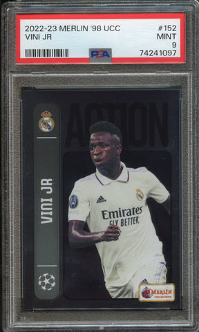 Vini JR #152 PSA 9 [2022-23 Topps Merlin Hertiage 98]