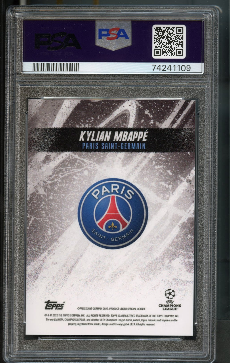 Kylian Mbappe 48/99 PSA 9 [2022 Topps Jude Bellingham Curated]