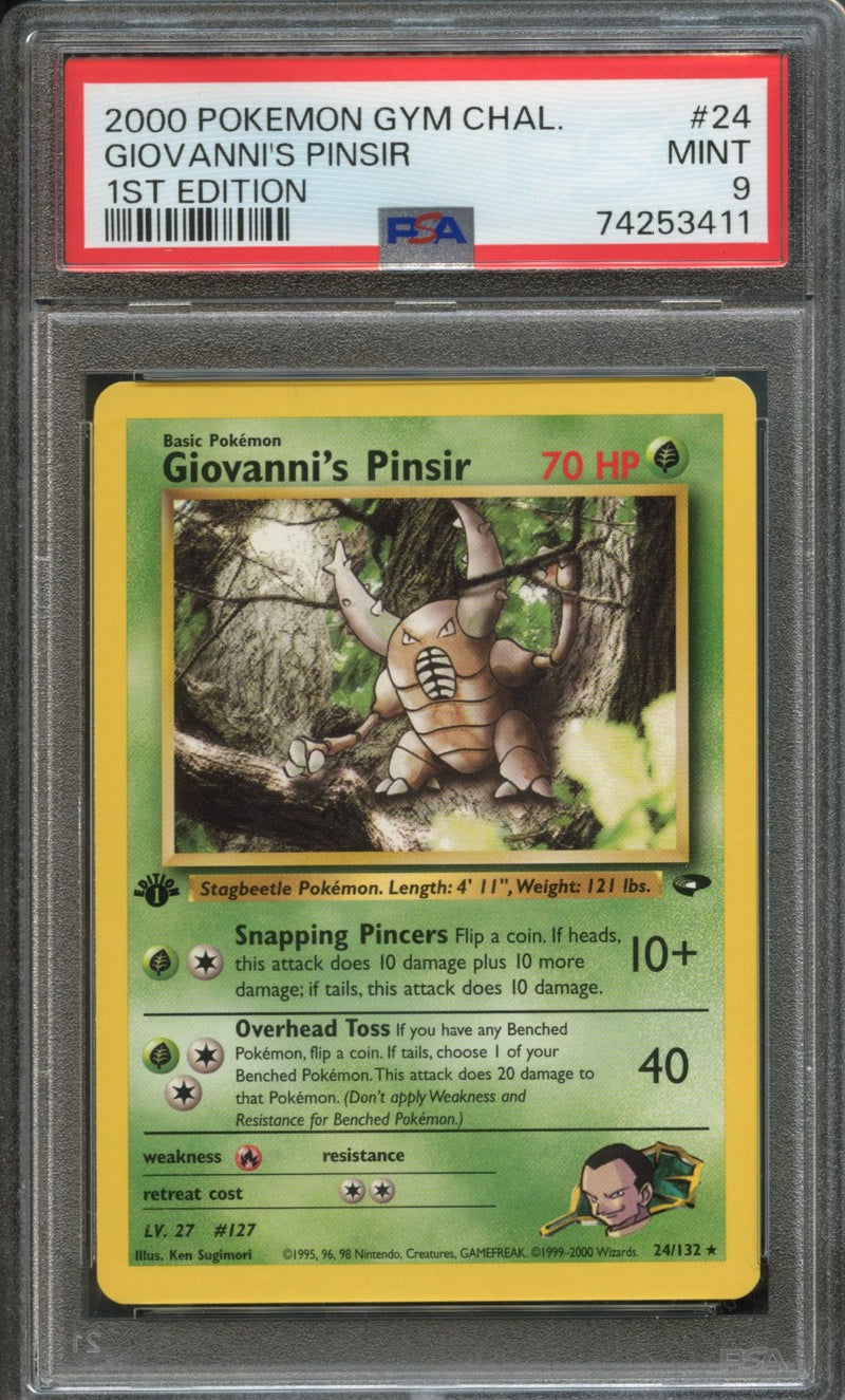 Giovanni's Pinsir [1st Edition]