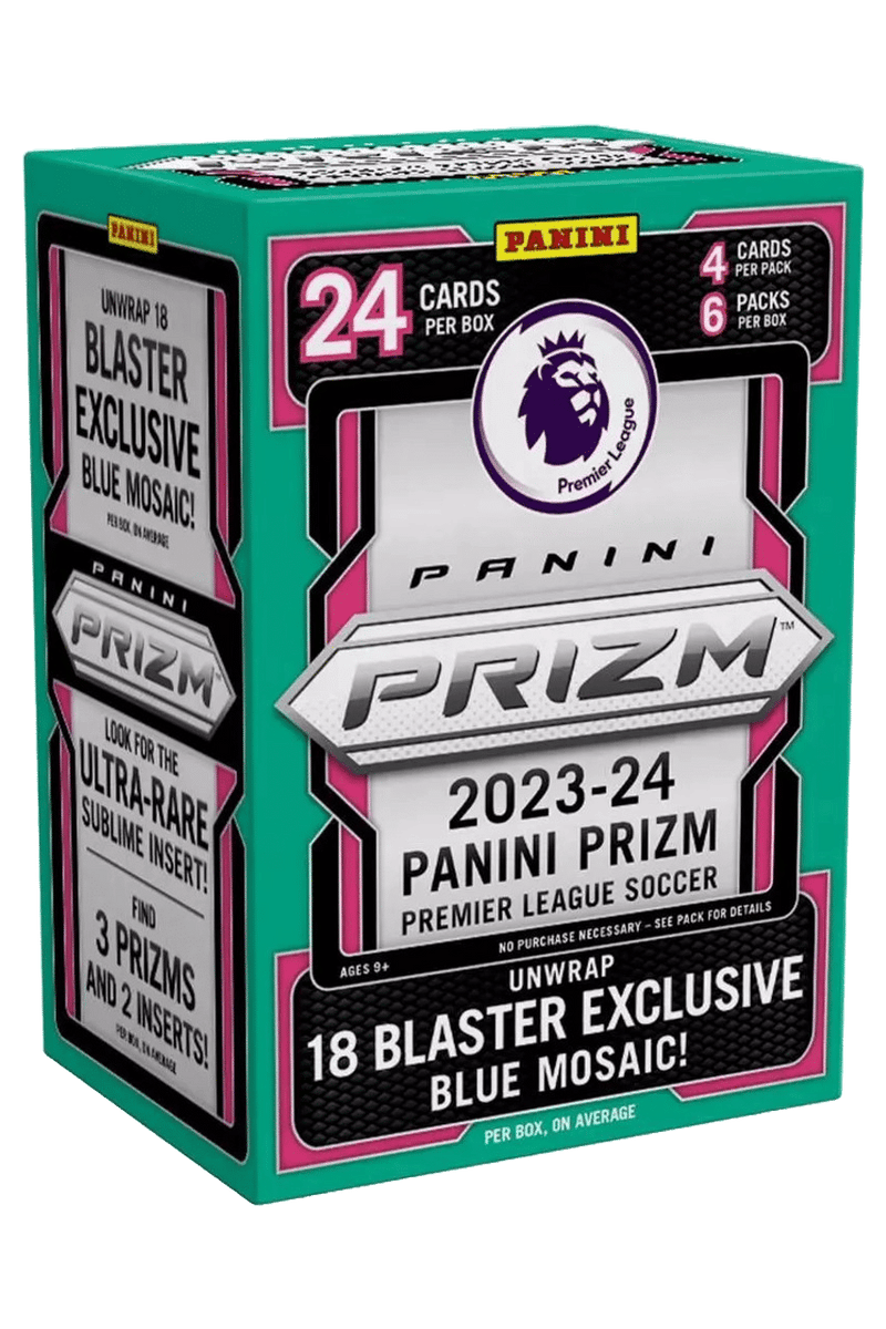 Panini Prizm Premier League 2023/24 - Blaster Box (Blue Mosaic)