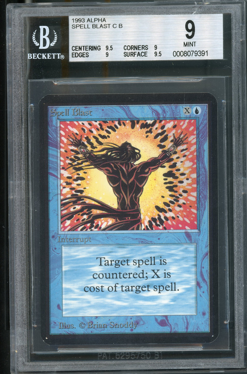 Spell Blast BGS 9Q++ [Limited Edition Alpha]