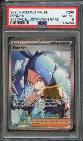 Dendra #266 PSA 8 [Paldea Evolved]