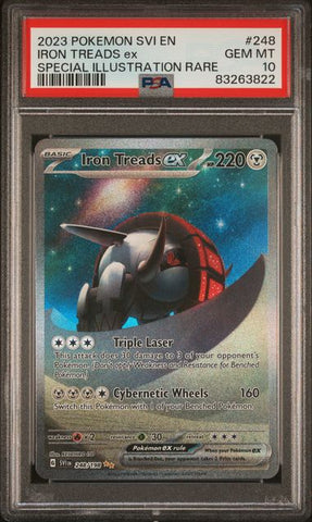 Iron Treads Ex #248 PSA 10 [Scarlet & Violet]