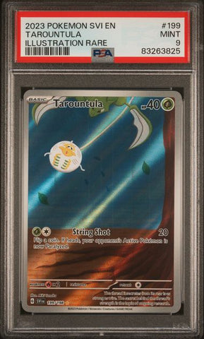 Tarountula #199 PSA 9 [Scarlet & Violet]