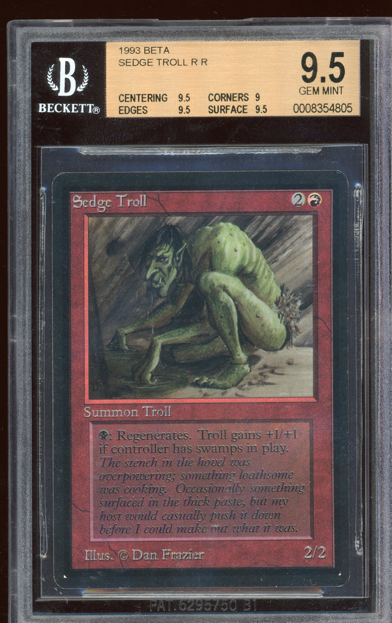 Sedge Troll BGS 9.5B [Limited Edition Beta]