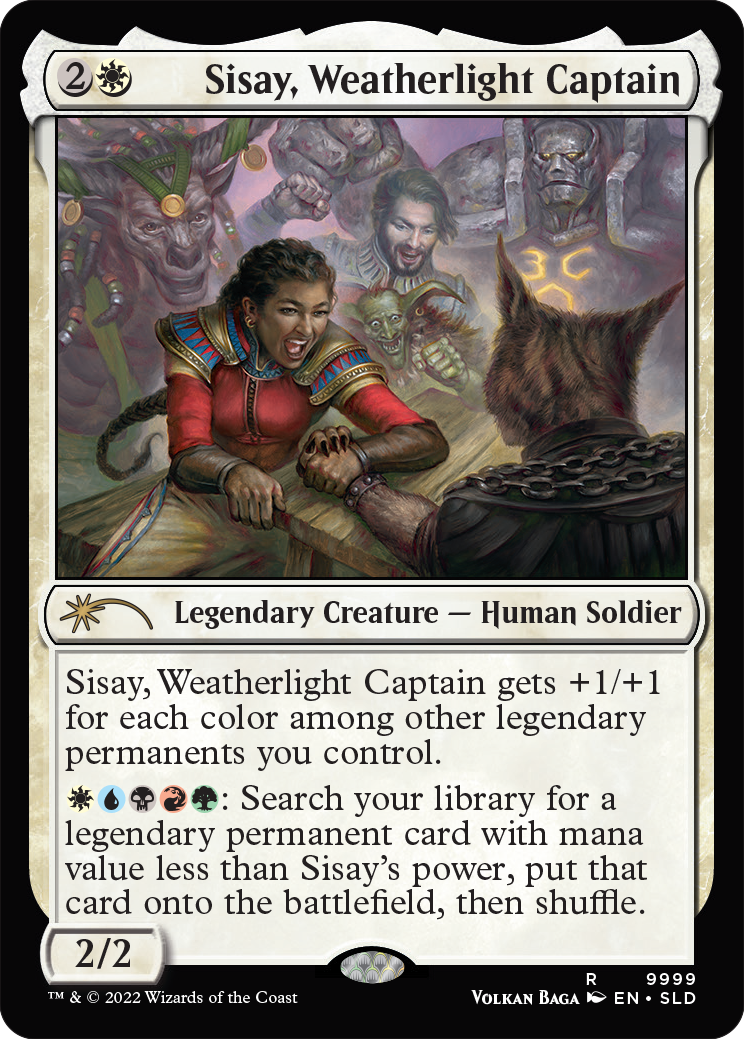 Sisay, Weatherlight Captain [Secret Lair Drop Series]