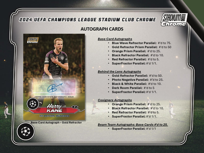 *Forudbestilling* Topps Stadium Club Chrome UEFA 2023/24 - Hobby Box