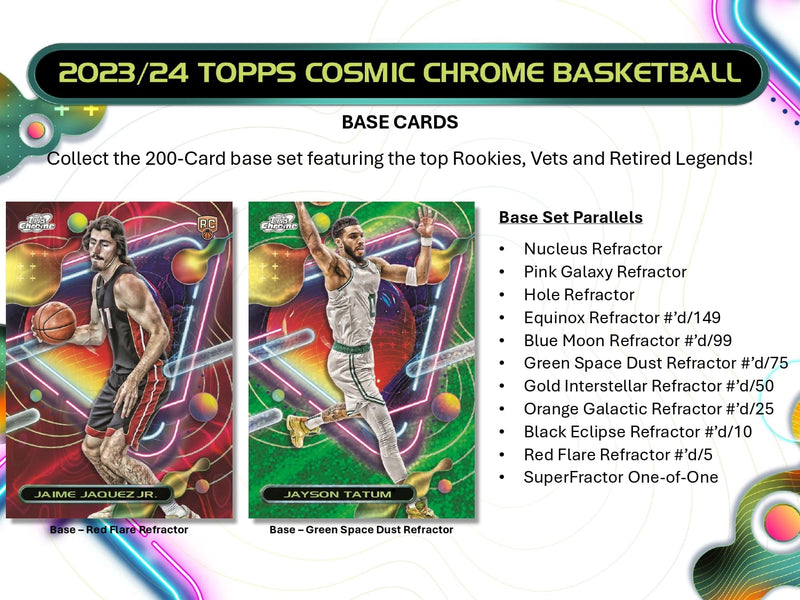 *Forudbestilling* Topps Cosmic Chrome Basketball 2023/24 - Hobby Box