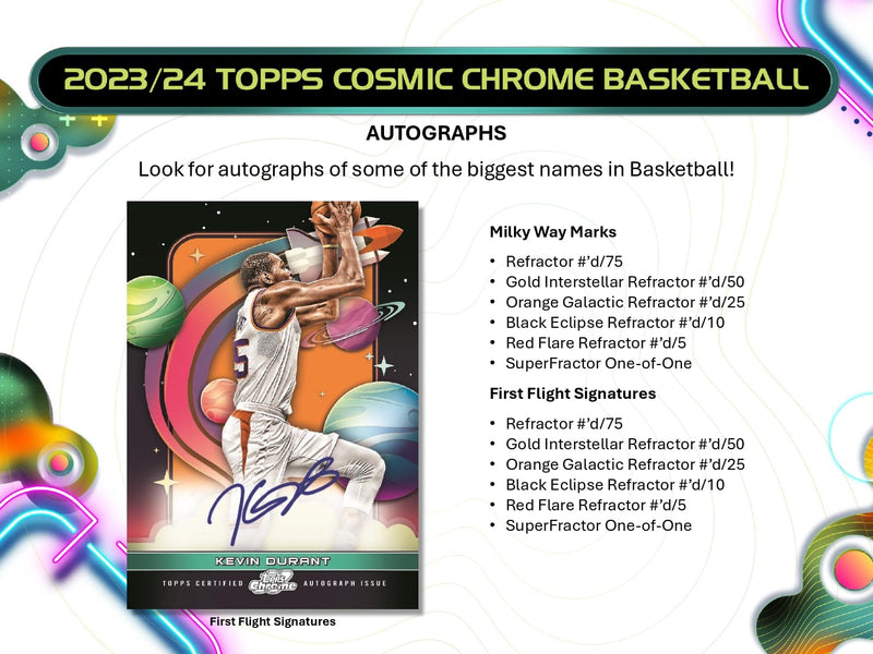 Topps Cosmic Chrome Basketball 2023/24 - Hobby Box