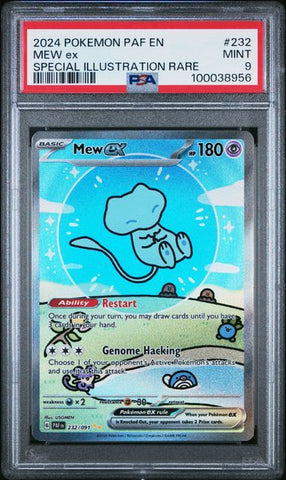 Mew Ex #232 [Special Illustration Rare] PSA 9 [Pokemon Paldean Fates 2024]