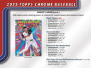 Topps Chrome Baseball 2025 - Hobby Box