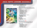 Topps Chrome Baseball 2025 - Hobby Box